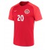 Lacne Muži Futbalové dres Kanada Jonathan David #20 MS 2022 Krátky Rukáv - Domáci